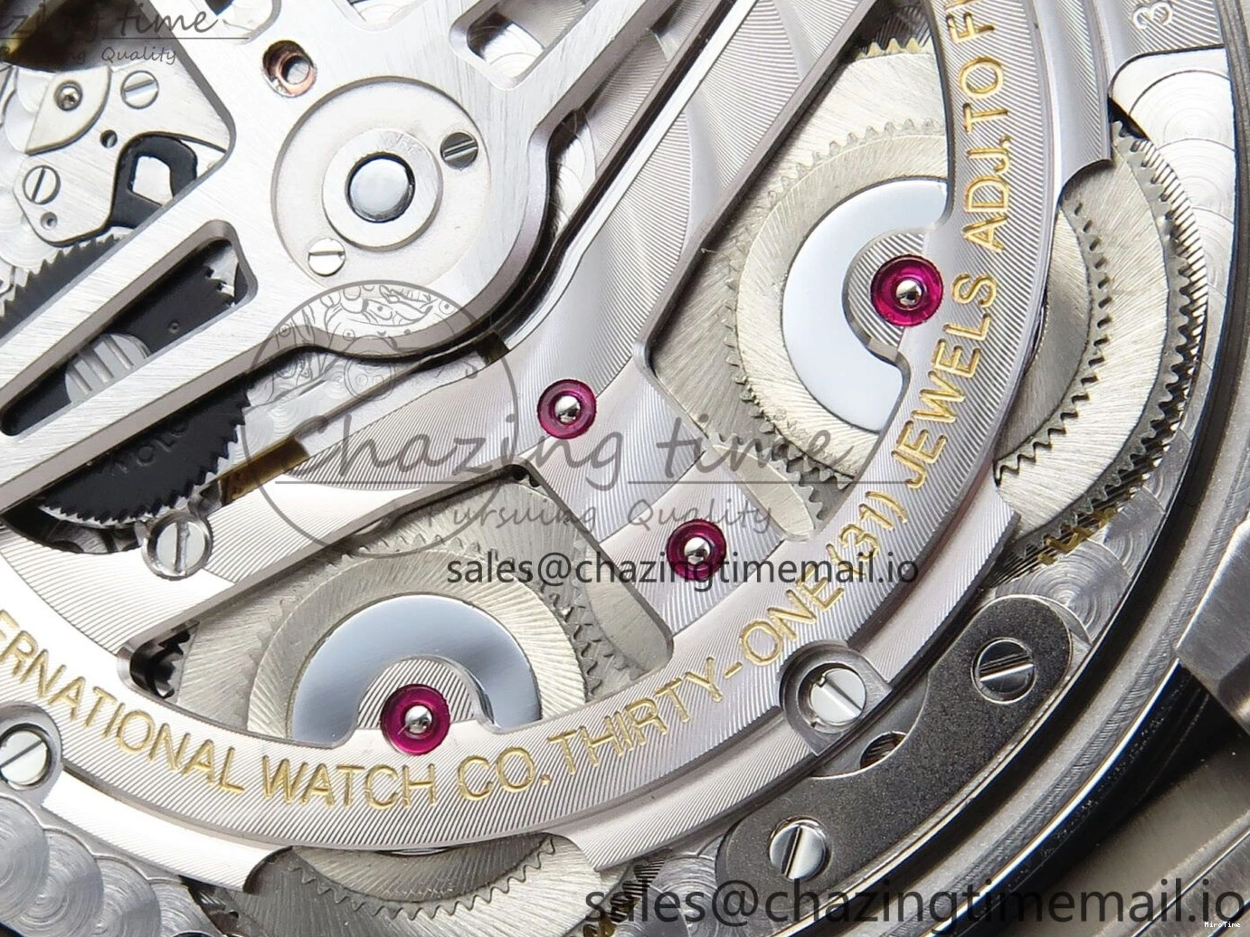 MIROTIME 0522 Portugieser Auto IWC0562A APSF 1:1 Best Edition White RG Dial on SS Bracelet A Unique 6991